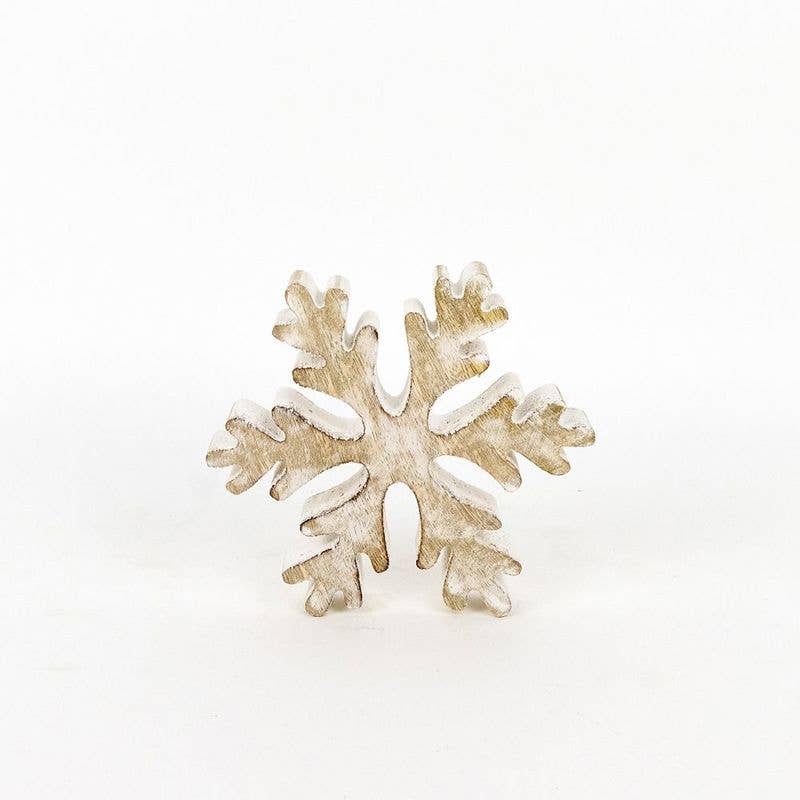 Wooden Snowflake style A